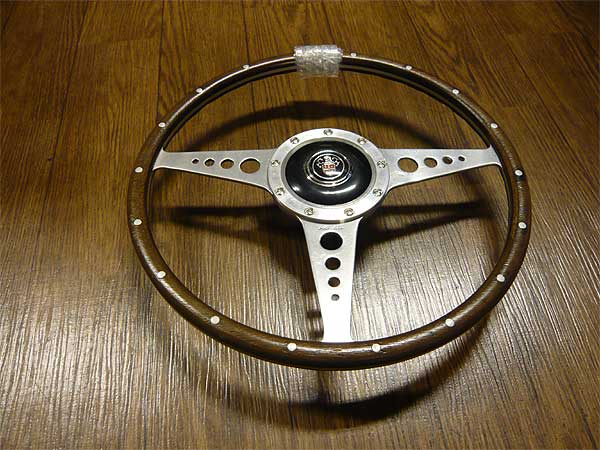 オールドモトリタ ウッドステアリング